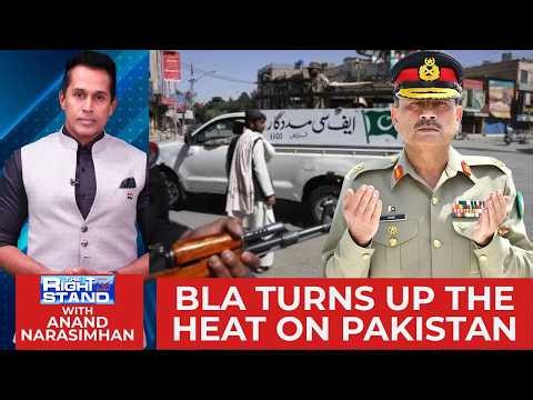 Balochistan Erupts | BLA's Coordinated Attacks Shake Pakistan | Regional Security | The Right Stand