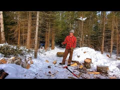 Inside Log Cabin Tour: Modifying the Stove (Off Grid Update)