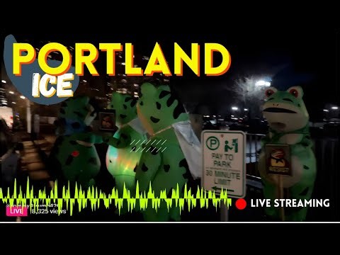 🔴 LIVE - Tommy Portland RIOT: night at ICE protests in Portlandy