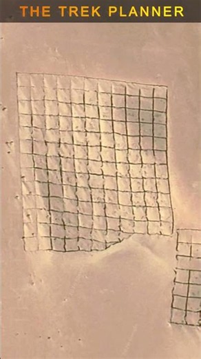 Strange Desert Grid Patterns Found on Google Earth