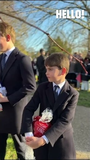 Prince Louis FUNNY MOMENT as he quickly GRABS the massive chocolate and receives a HUGE teddy bear