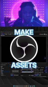 This OBS trick let's you make video assets! #obsstudio #obstutorial