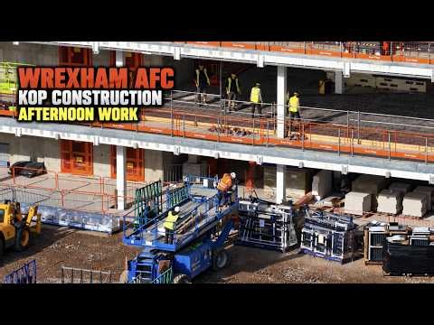 Wrexham AFC Kop Stand Update 7th October PM