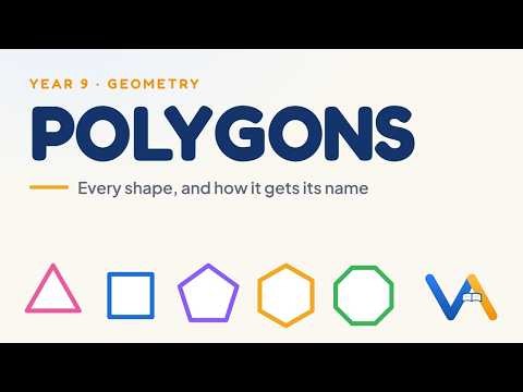 What is a Polygon? Names of 2D Shapes Explained | Year 9 Maths