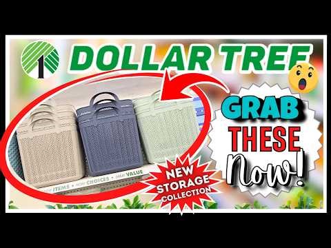 🔥 DOLLAR TREE Finds You NEED to Haul NOW! New ARRIVALS In Home + Garden + Name Brand SCORES!