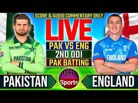 Pakistan vs England 2nd ODI Match | Live Cricket Commentary, PAK BAT | PAK Vs ENG Live Cricket Score