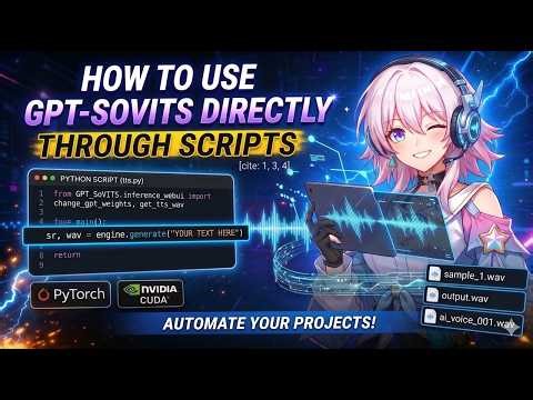 How to Use GPT SoVITS Directly Through Python Scripts (Complete Guide)