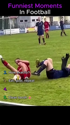 Why you should watch football for the bloopers #football #funny #trending