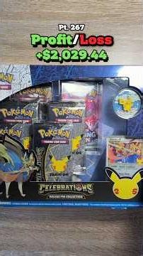 Celebrations Zacian Pin Collection Pack Opening! (Pt. 267) Channel Profit/Loss Series #pokemontcg
