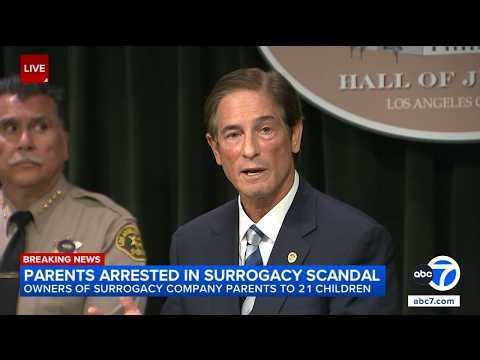 'House of horrors': LA County DA outlines disturbing allegations against couple in surrogacy scandal