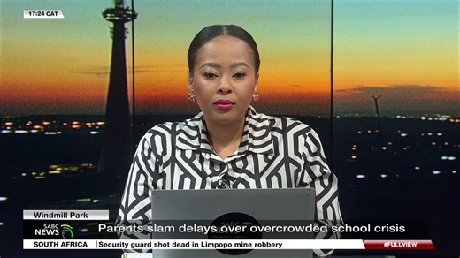 WATCH | The Gauteng education department faces backlash from parents at Windmill Park Secondary in Ekurhuleni over delays in tackling severe overcrowding.
