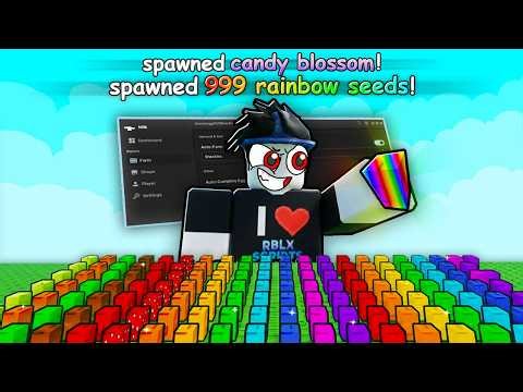 I Used HACKS To GET EVERY RARE In Grow A Garden Script..