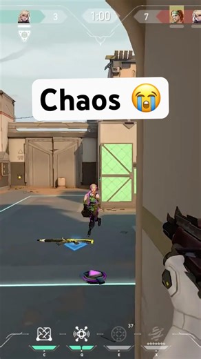 Valorant Chaos… I Don’t Know What’s Happening 😭 #valorant #valorantclips #valorantgameplay