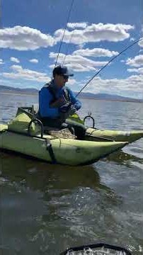 Trout Fishing at Comins Lake at Ely Nevada #trout fishing #poontoon #pontoonboat #fishing