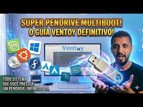 Criando pendrive com varios sistemas operacionais