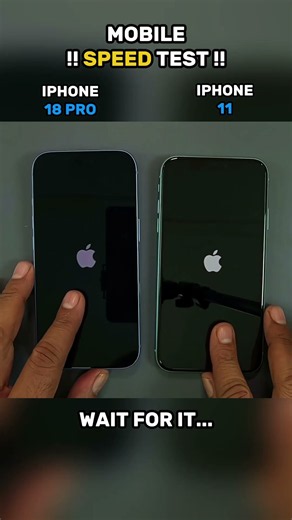🥶🚀 IPHONE 18 PRO VS IPHONE 11 SPEED TEST!!