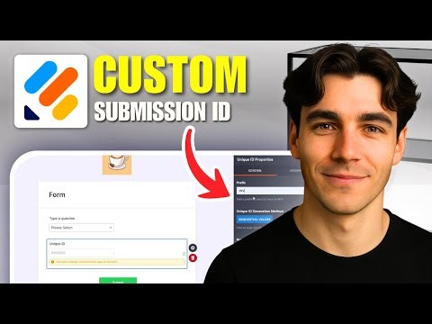 How to Add Custom ID to Form Submissions in Jotform (Tutorial 2026)