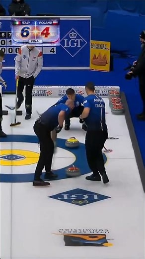 "Last Stone Drama! Italy Beats Poland 6-4 😱 | WMCC 2026")