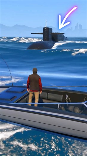 Never Call Franklin To Metup In Sea #gta #gta5gameplay #shorts