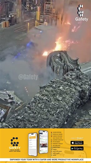 The "Aluminum" explosion #safety #shorts #trending
