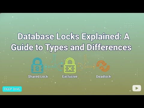Database Locks Explained: Shared vs. Exclusive,Deadlocks & Performance Tuning#systemdesign #database