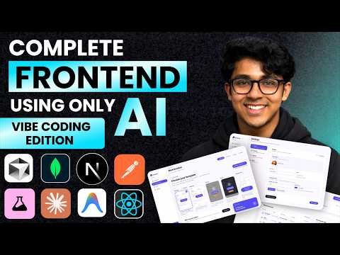 Complete Frontend Course | Beginner to Advanced | Next.js, React, Tailwind + Vibe Coding with AI