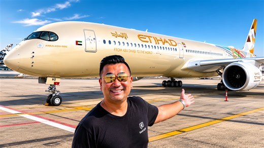 Flying Etihad’s First A350-1000