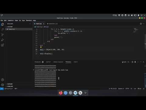 Lua Tutorial | OOP In Lua / Lua Tutorial For Beginners 