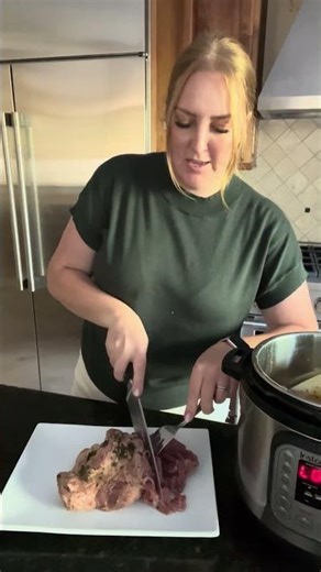 Instant Pot Corned Beef and Cabbage - Recipe on SixSistersStuff.com