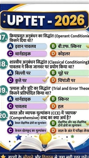 CDP Learning (अधिगम) की सभी महत्वपूर्ण थ्योरी | CTET 2026 | UPTET | All Important Learning Theories