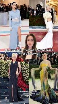 emma chamberlain’s 2026 met gala look is UNBELIEVABLE 🎨 #metgala #fashion