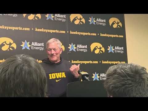 Kirk Ferentz PRESS CONFERENCE | Iowa Football spring practice FINALE - 4/25/26