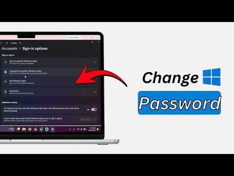 How to Change Password in Windows 11 (Easy Step-by-Step Guide)