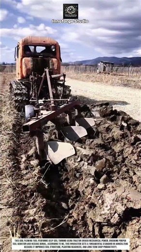 soil plowing tool innovation improving land preparation efficiency #innovation