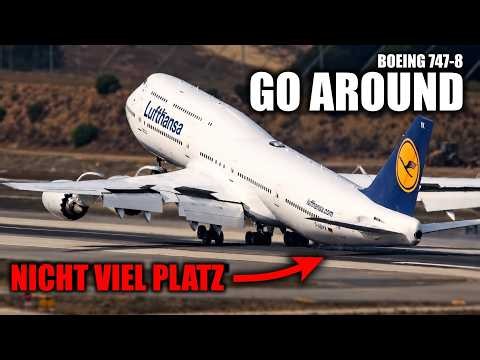 Spannender Go Around in Los Angeles! 747-8 startet durch! AeroNews