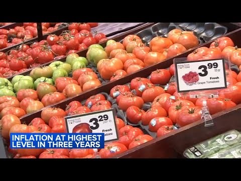 Inflation jumps to its highest level in three years