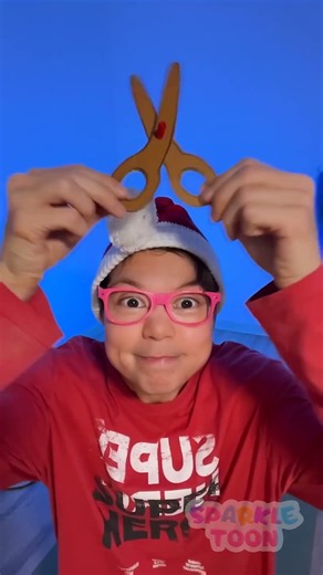 🍭 Help Dad Get the Candy with DIY Cardboard Scissors #DIY #Kids