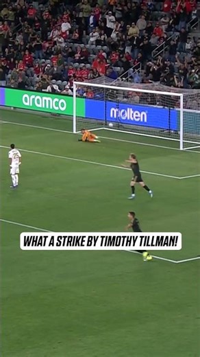 What a strike by Timothy Tillman! #LAFC #ConcacafChampionsCup #soccer