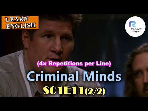 🎧Drama Listening：Criminal Minds S01E11(2/2) ｜ English Listening Practice