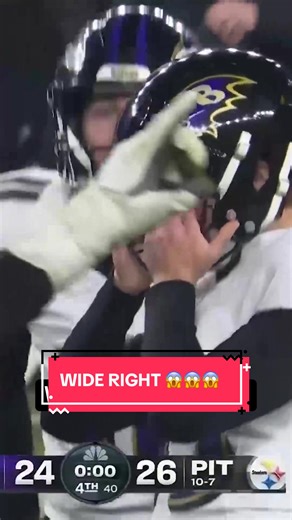 Tyler Loop Misses Field Goal: Steelers Win AFC North