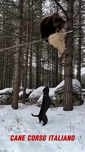 THE KANGAL THAT FORCED A BEAR OUT OF THE TREE
