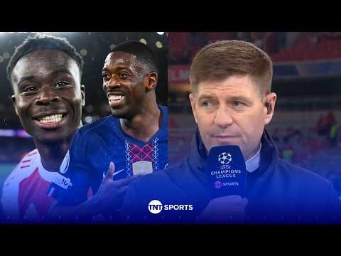 Steven Gerrard breaks down how Arsenal can beat PSG to win their first Champions League 🏆