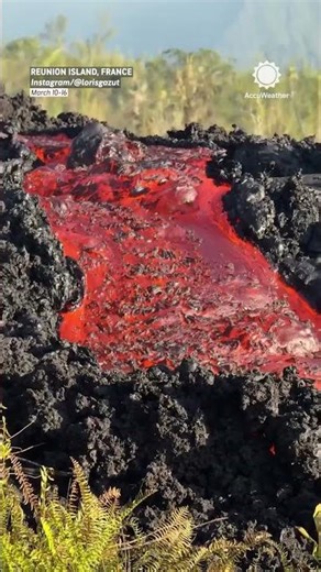 Reunion Island's Terrifying Volcano Eruption!