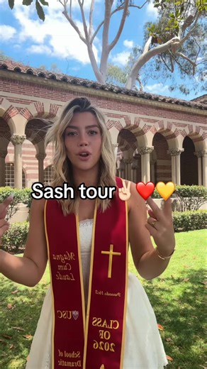 USC Graduation Sash Tour: Class of 2026