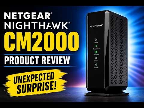 NETGEAR Nighthawk CM2000 - Product Review - An Unexpected Surprise