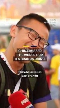 China missed the World Cup. Its brands didn’t