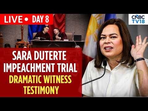 Sara Duterte Impeachment Trial LIVE Day 8: Philippines Senate Rule on Bank, Tax & AMLC Records |N18G