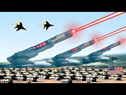 5 minutes ago! American Laser Weapons Successfully Shot Down 240 Russian Fighter Jets
