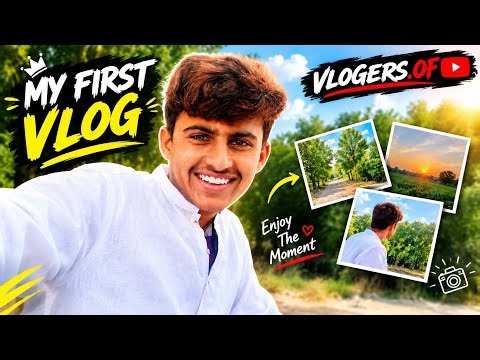My First Vlog ❤️ | A Beautiful Day, New Memories & Good Vibes! 🎥🌿