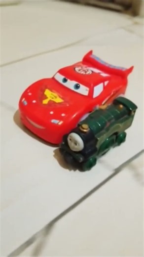 Lightning McQueen vs Thomas! 🏁 Who Will Win the Race? #automobile #carracing #gaming